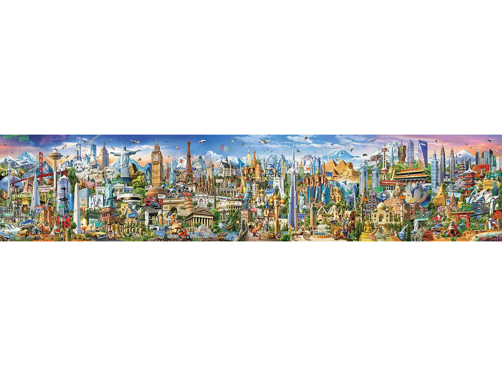 Puzzle 42000 Le Tour du Monde Educa 17570