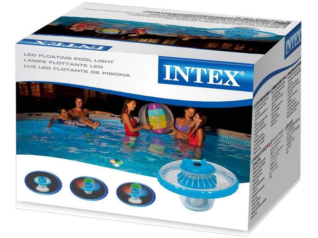 Lumière Led Flottante Pour Piscines Intex 28695