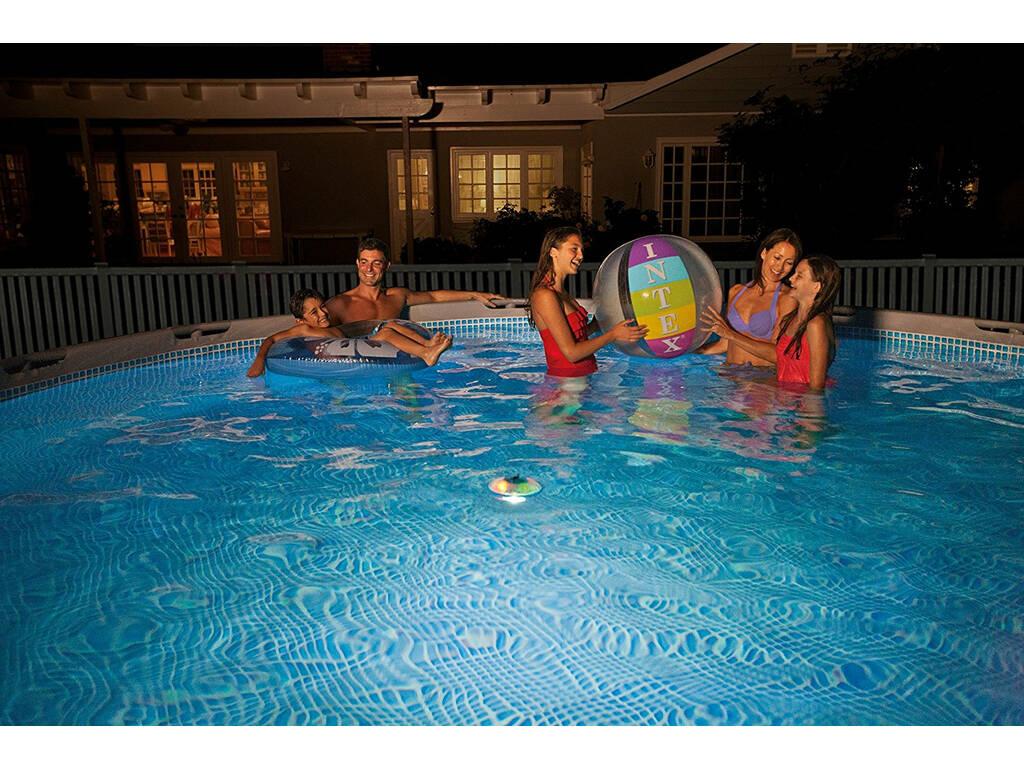 Lumière Led Flottante Pour Piscines Intex 28695