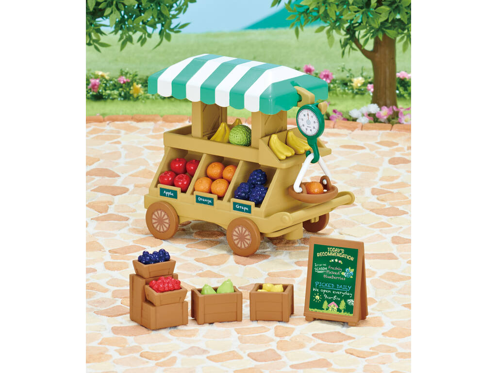  Sylvanian Families Carretto vendita frutta 5265 