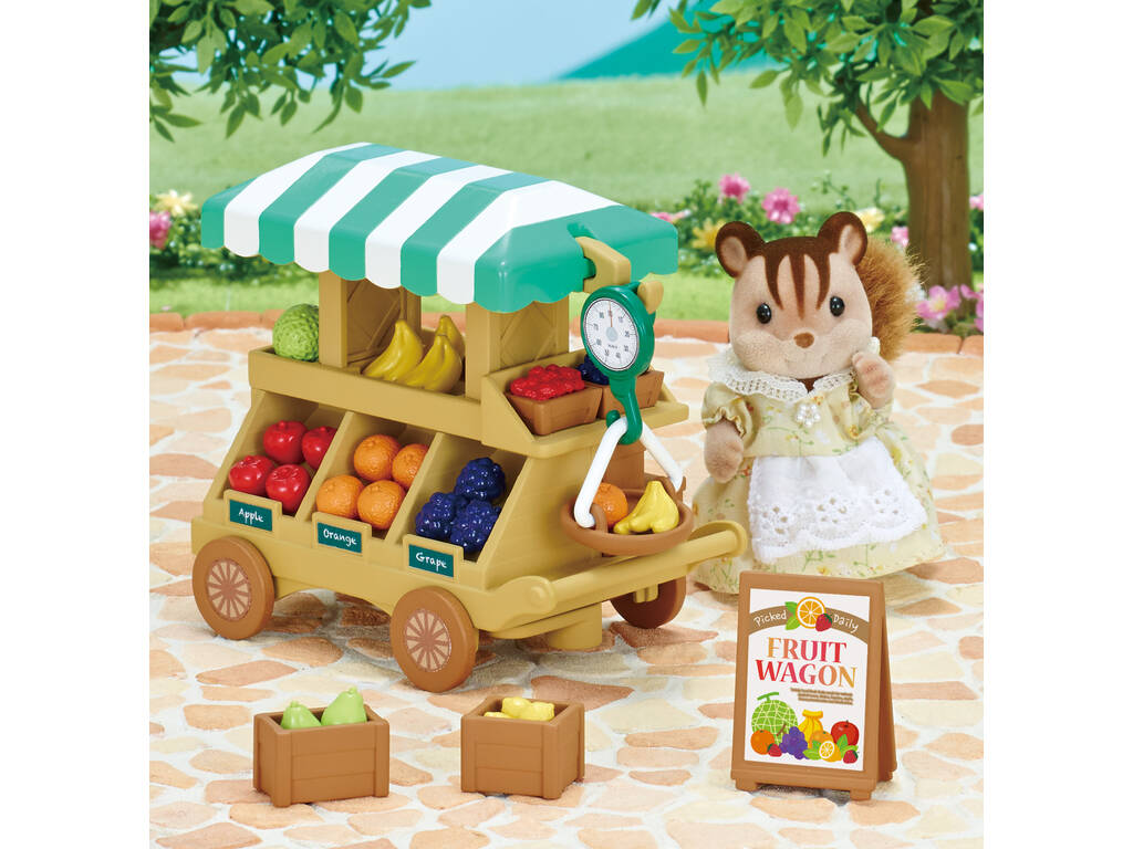  Sylvanian Families Carretto vendita frutta 5265 