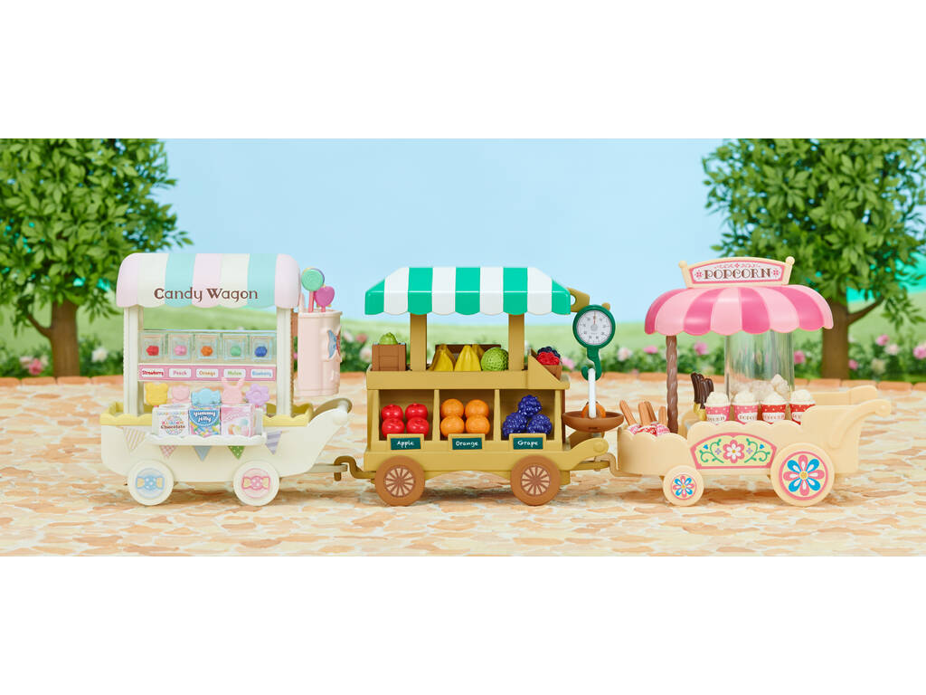  Sylvanian Families Carretto vendita frutta 5265 