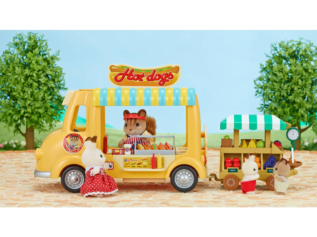  Sylvanian Families Carretto vendita frutta 5265 