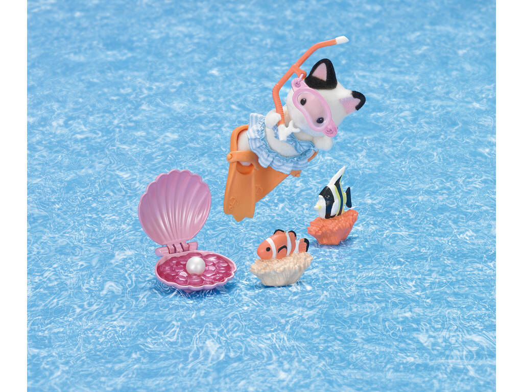 Sylvanian Families Chasse au Trésor Aquatique Epoch d'Enfance 5230