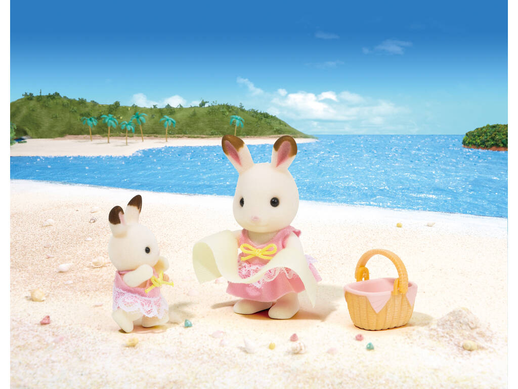 Sylvanian Families Sorelle Coniglio al Mare 5233