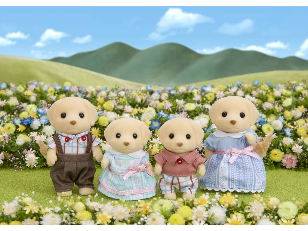 Famílias Sylvanian Labrador Epoch Dogs para imaginar 5182