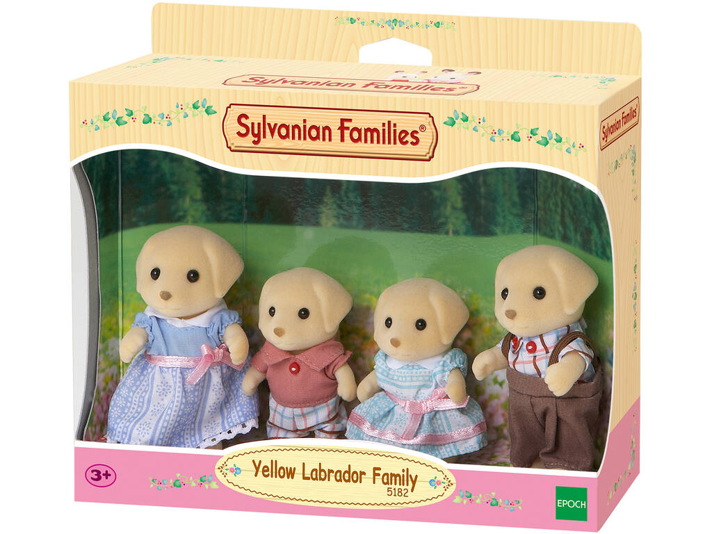 Famílias Sylvanian Labrador Epoch Dogs para imaginar 5182
