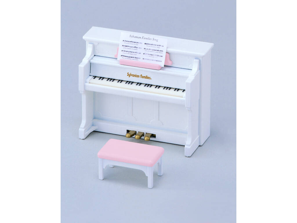 Sylvanian Families Pianoforte con Sgabello 5029