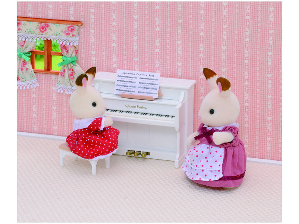 Sylvanian Families Pianoforte con Sgabello 5029