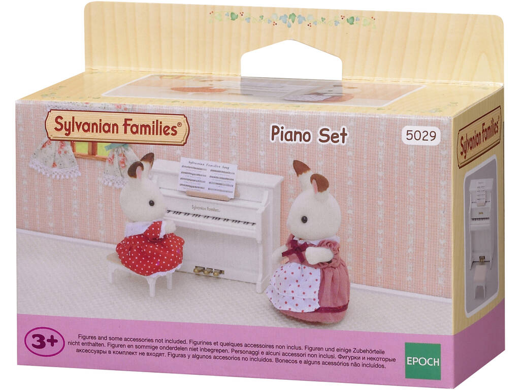 Sylvanian Families Pianoforte con Sgabello 5029