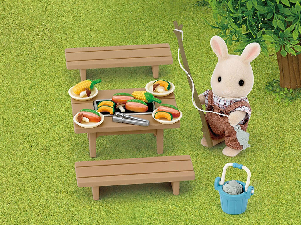 Sylvanian Families Barbecue du Pêcheur Epoch d'Enfance 5091