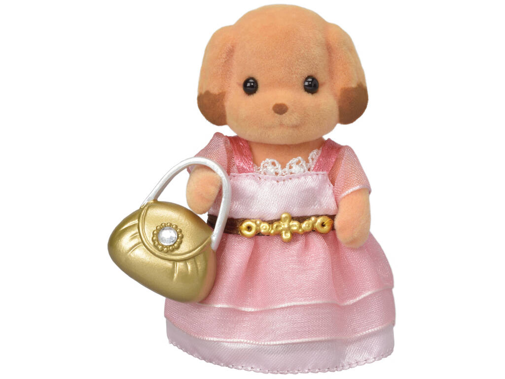 Sylvanian Town Series Niña Perro Caniche Epoch para Imaginar 6004
