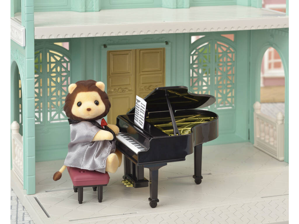  Sylvanian Town Leone con pianoforte 6011