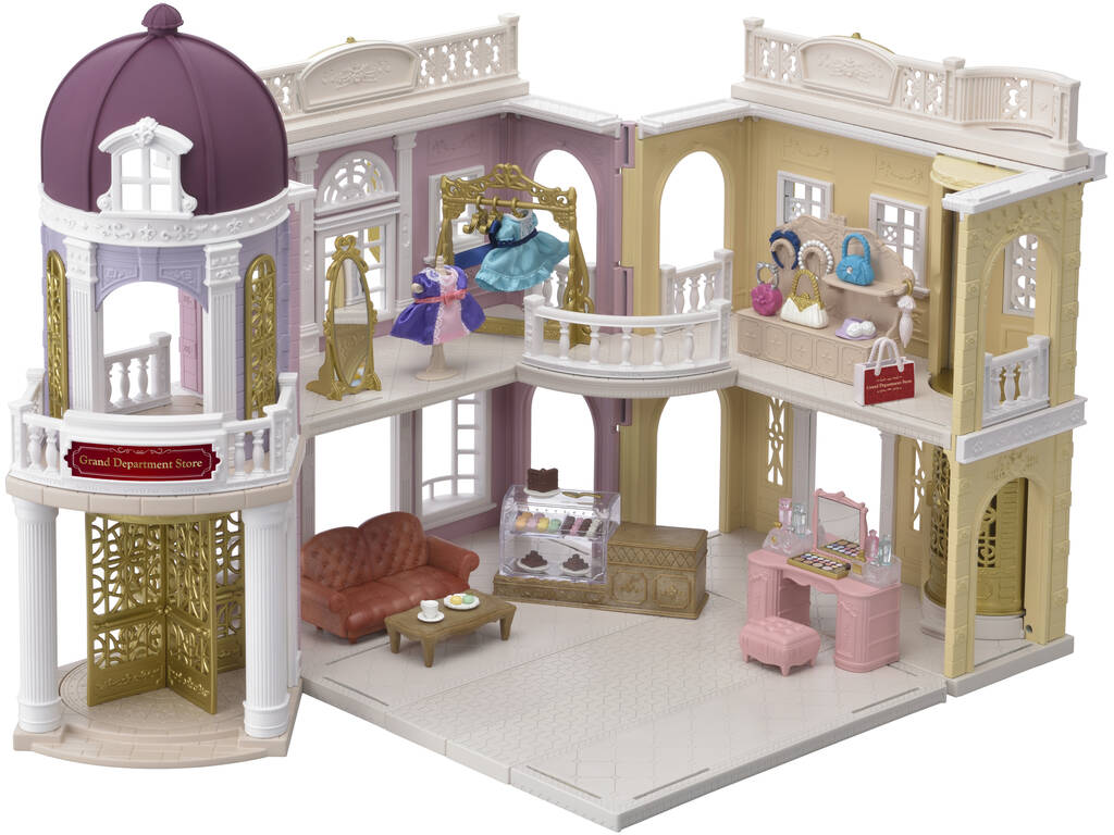 Sylvanian Families Grand Magasin de Ville avec Figurine et Accessoires Epoch d'Enfance 6022
