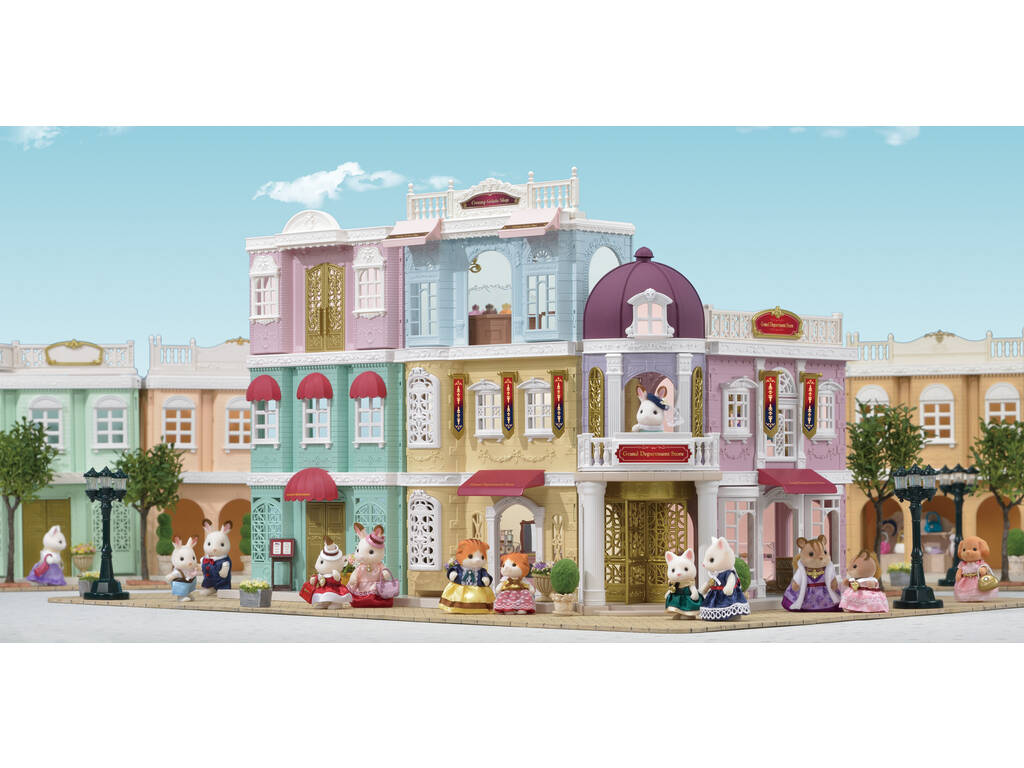 Sylvanian Families Grand Magasin de Ville avec Figurine et Accessoires Epoch d'Enfance 6022