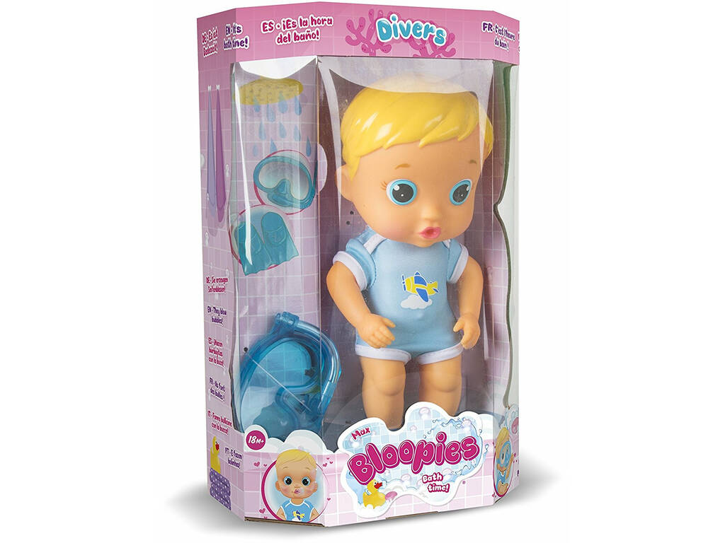 Muñeca Bloopies Max IMC Toys 95632