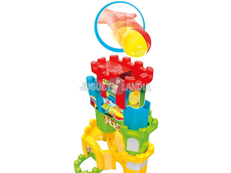 Torre Apilable Con Circuito De Bola Clementoni 17226