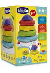 Pirâmide de Anéis 2 en 1 Chicco 9372
