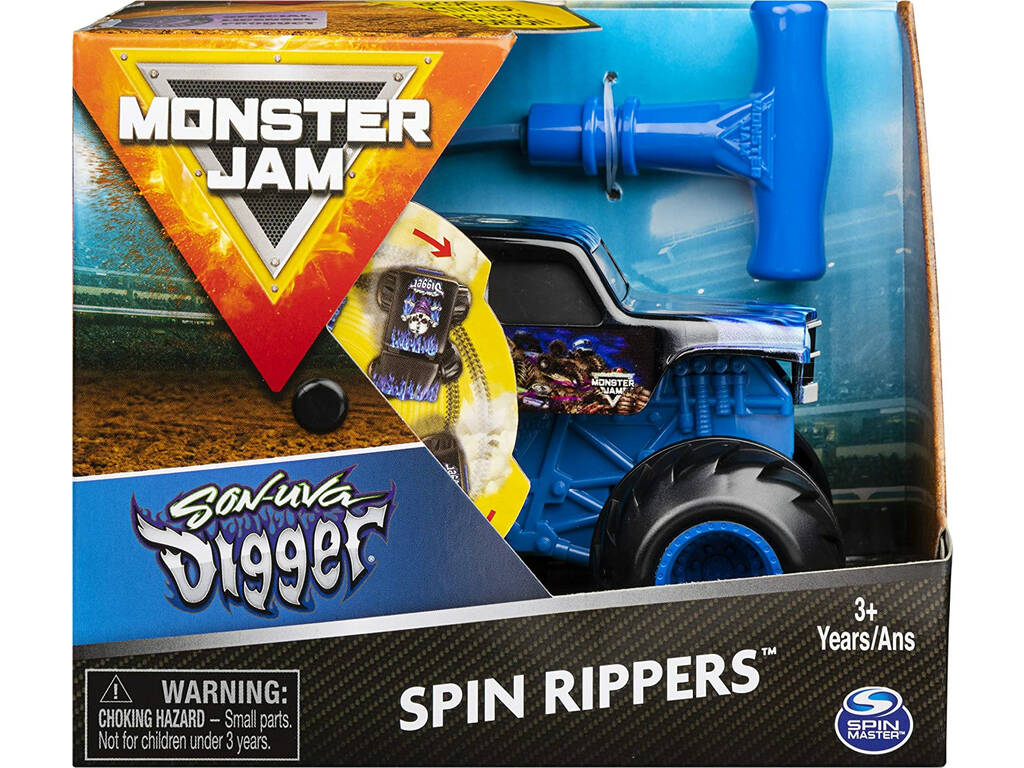 Monster Jam Movimento e Ruggiti 1:43 Bizak 6192 5874