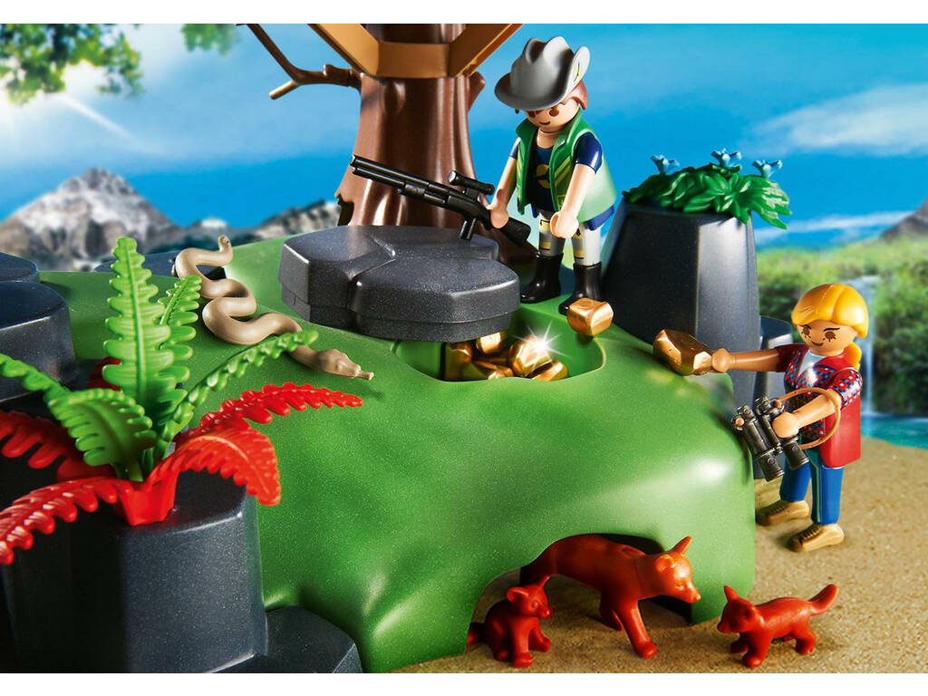 Playmobil Casa sull'Albero con Ponte Sospeso 