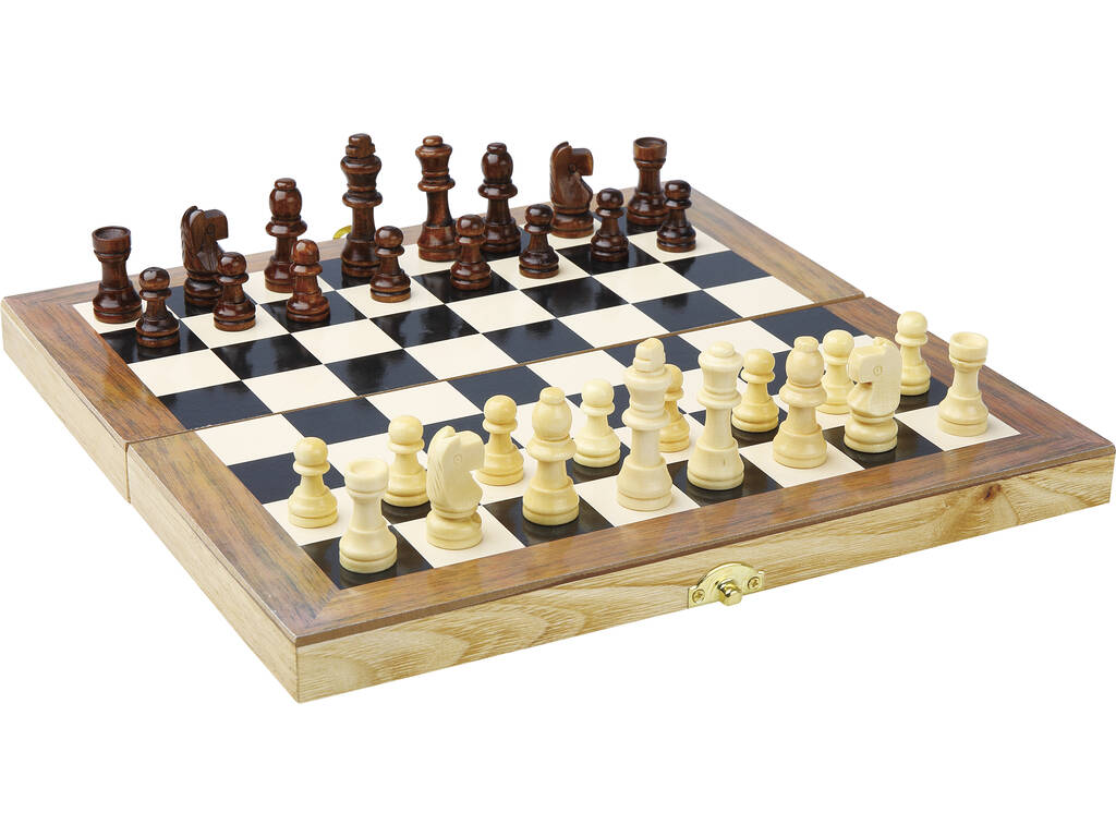 Scacchi di Legno con Dama