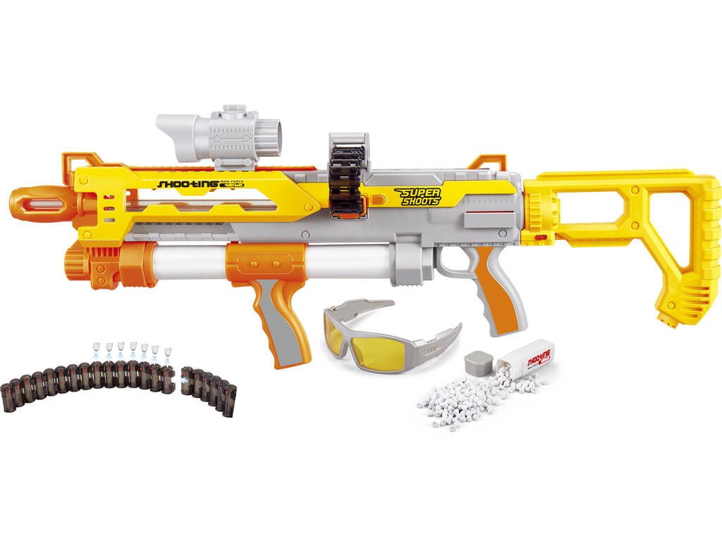 Pistola 80 cm con 250 Palline di Carta