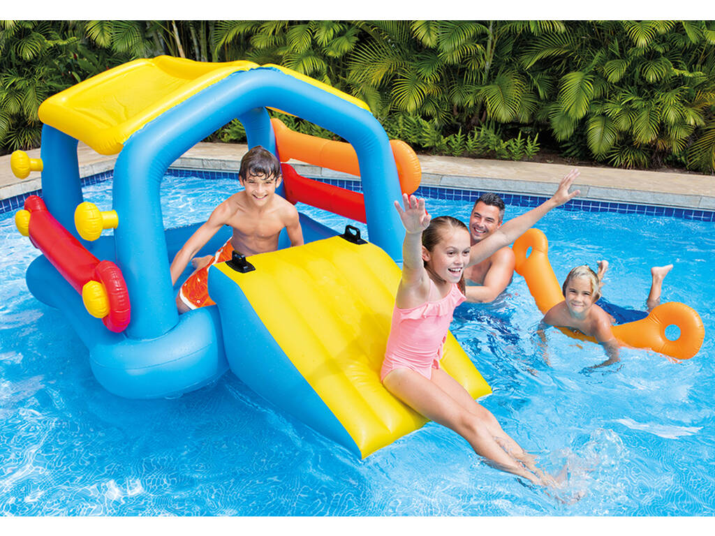 Gioco Acquatico con Scivolo 279x173x122 cm Intex 58294EU