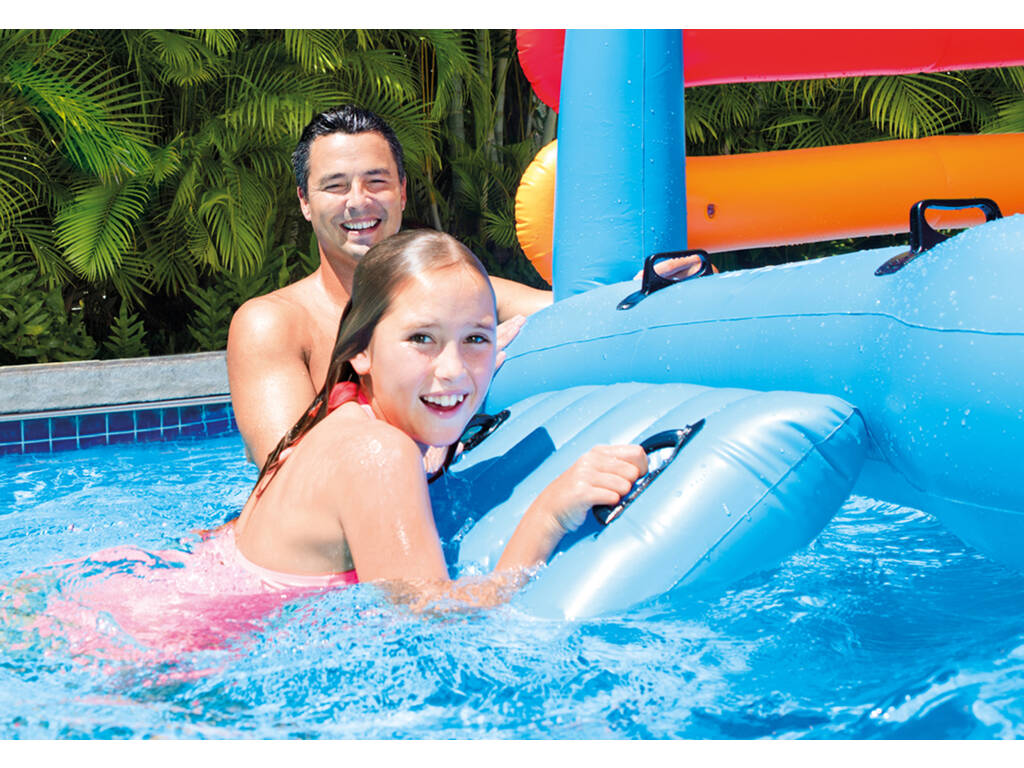 Gioco Acquatico con Scivolo 279x173x122 cm Intex 58294EU