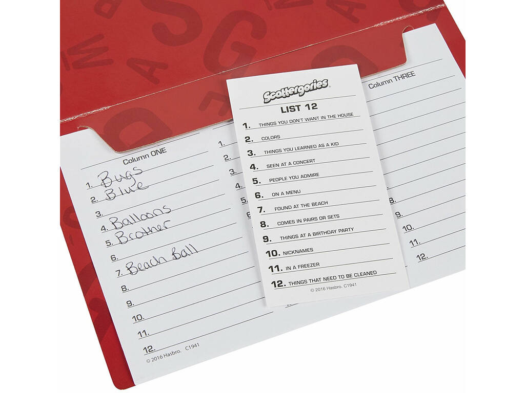 Scattergories Giochi da Tavolo Hasbro C1941