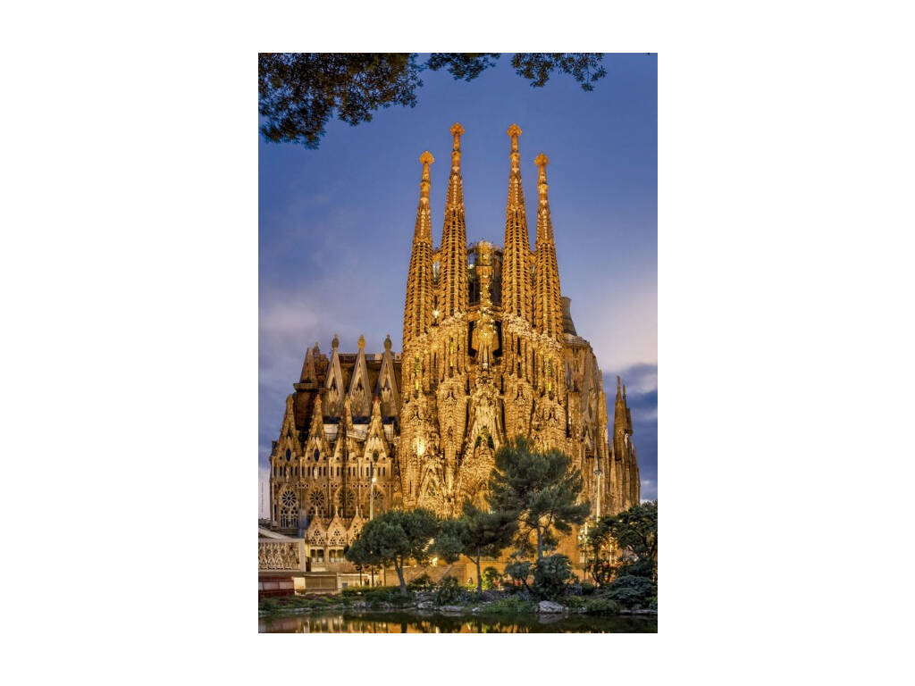 Puzzle 1000 Pezzi Sagrada Familia 68x48 cm EDUCA 17097