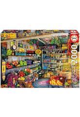 Puzzle 2000 Lebensmittelladen Educa 17128