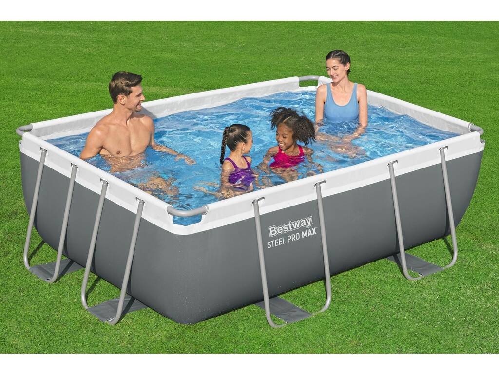 Piscine Hors Sol 282 x 196 x 84 cm Bestway 56629
