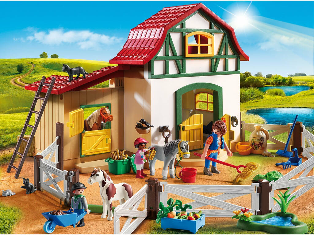 Playmobil Maneggio dei Pony