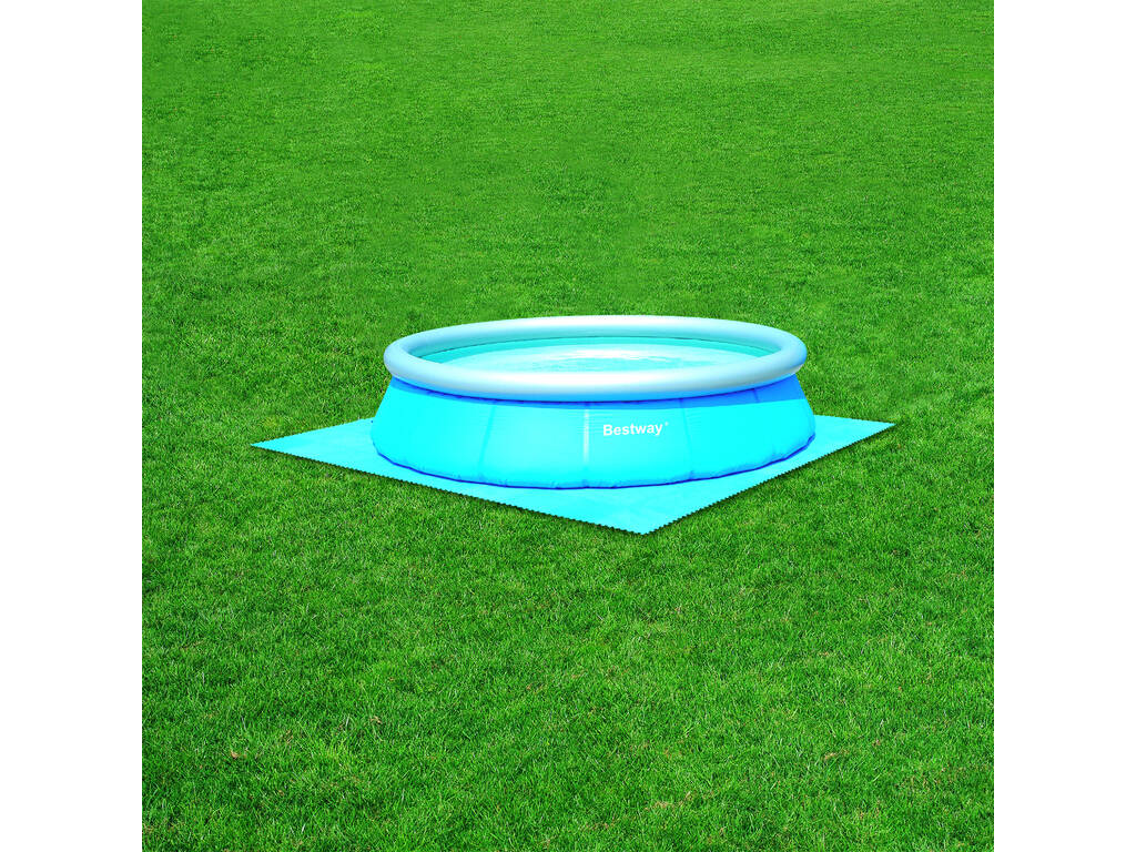 Telo Base di Protezione per Piscine 9 pezzi (50x50 cm)