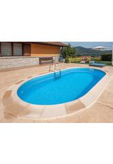 Piscina Enterrada Madagascar 800x400x150 cm. Gre KPEOV8059