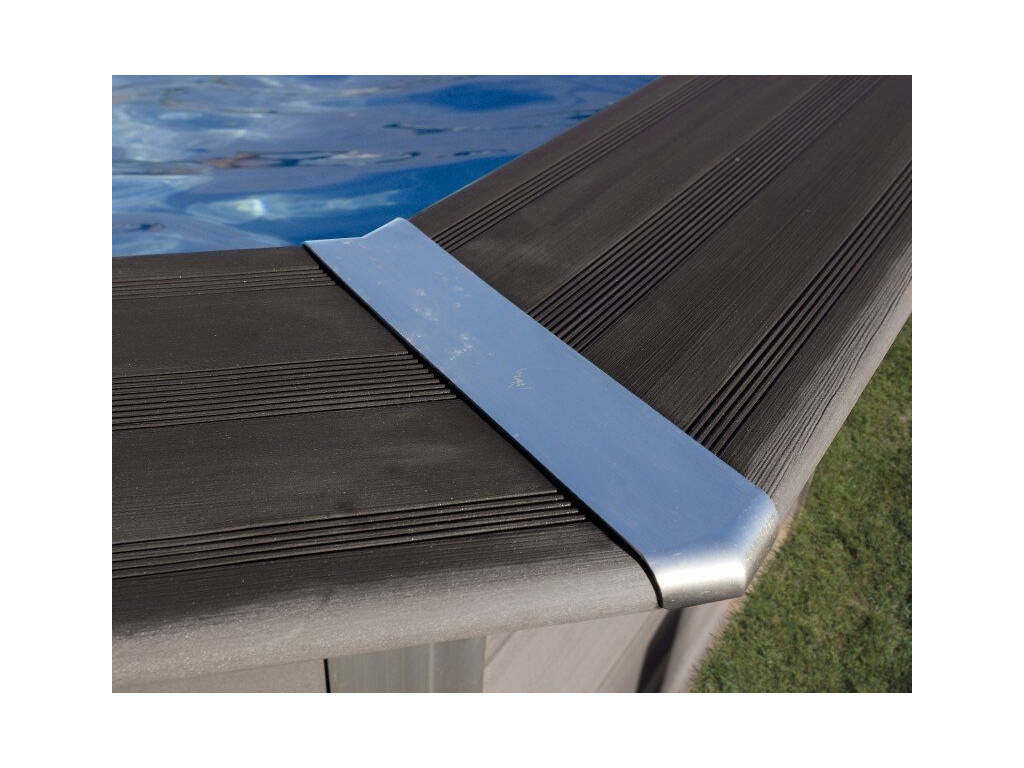 Piscine Bois Composite Pool 804 x 386 x 124 cm Gre KPCOV80