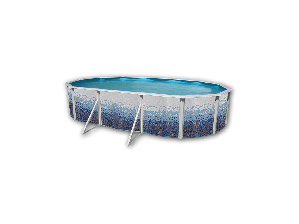 Piscine Trencadis 640 x 366 x 120 cm Toi 8581 
