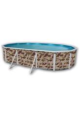 Piscina Camuflagem 640x366x120 Cm. Toi 8671