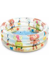 Piscina gonfiabile 3 Tubi Dinosauro 61x22 cm INTEX 57106