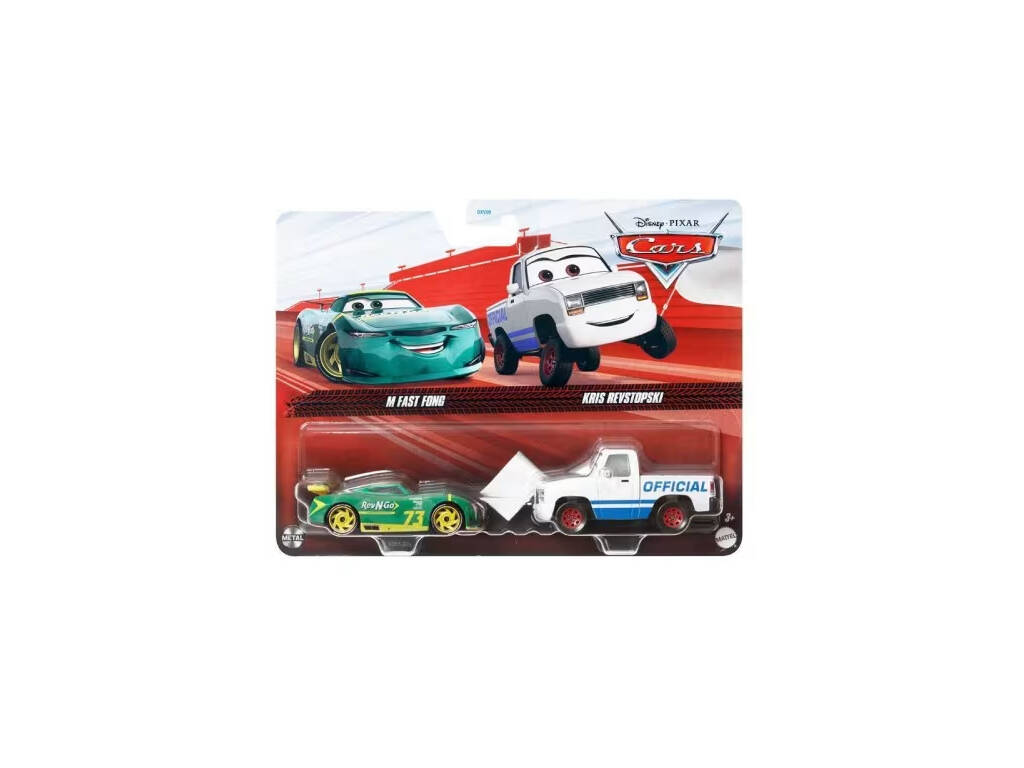 Cars 3 Pack 2 Carros Mattel DXV99