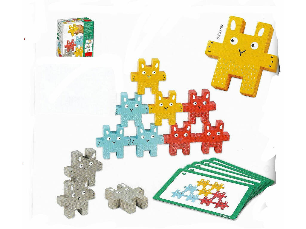 Gioco dei Coniglietti Impilabili Goula 