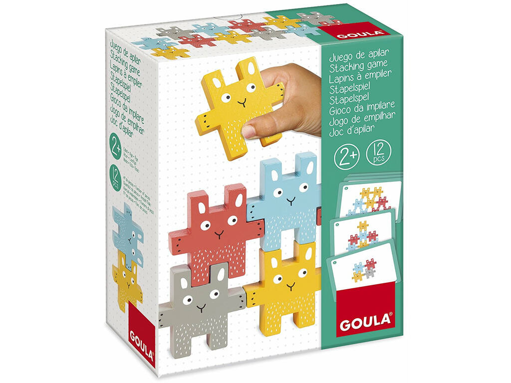 Gioco dei Coniglietti Impilabili Goula 