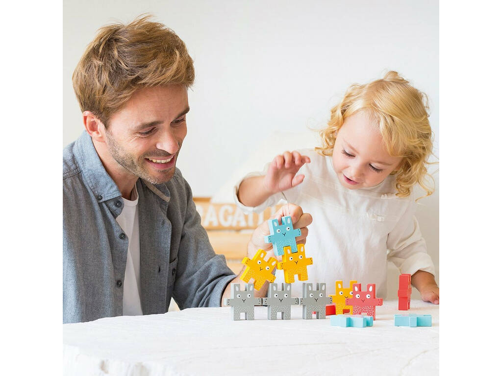 Gioco dei Coniglietti Impilabili Goula 