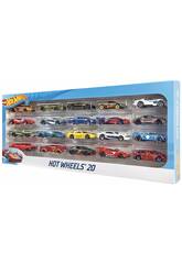 Hot Wheels Pack de 20 Véhicules Mattel H7045
