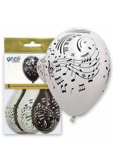 Palloncini Gonfiabili Gold Note Musicali Globolandia