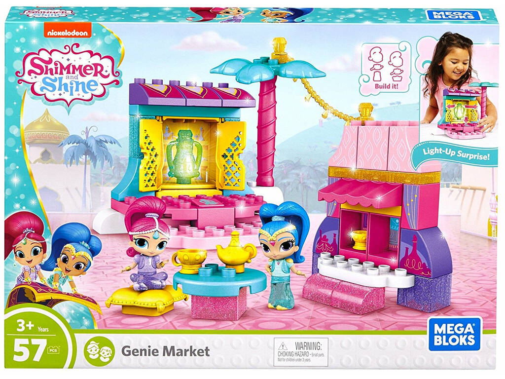 Mega Bloks Marché de Shimmer et Shine Mattel DXH15
