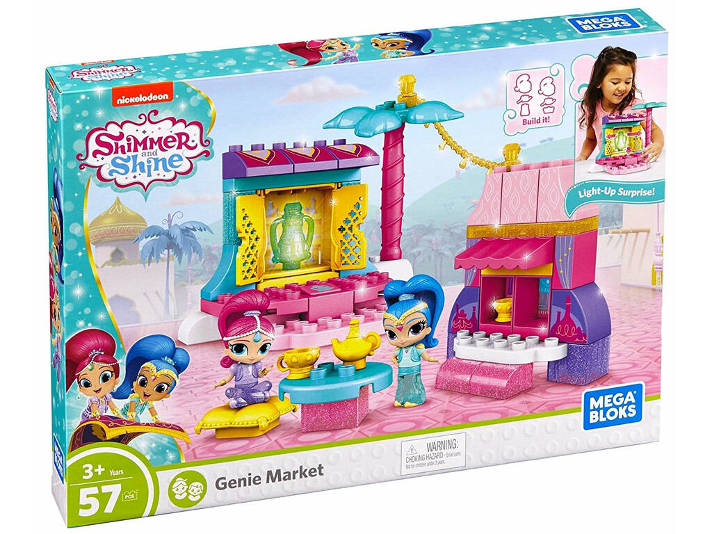 Mega Bloks Marché de Shimmer et Shine Mattel DXH15