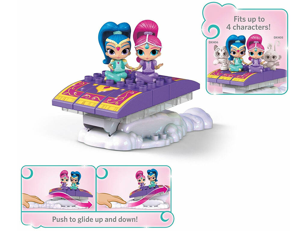 Shimmer And Shine Alfombra Mágica Megabloks DXH14