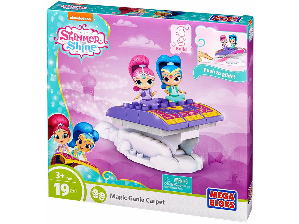Shimmer And Shine Alfombra Mágica Megabloks DXH14