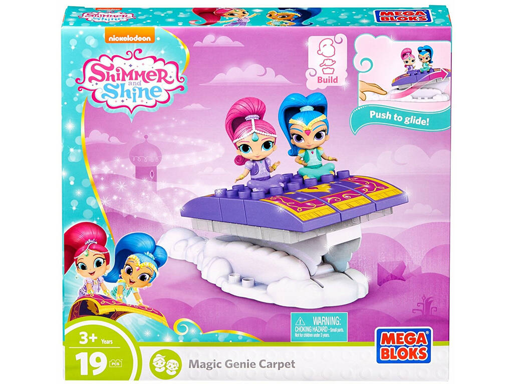 Shimmer And Shine Alfombra Mágica Megabloks DXH14